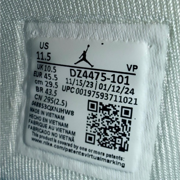 Authentic Nike Air Jordan Flight 23 Men’s S 11.5 Excellent Condition - Picture 6 of 8